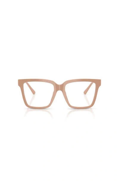Jimmy Choo 54mm Square Optical Glasses In Brown