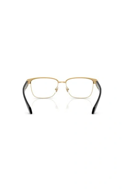 Versace 57mm Square Optical Glasses In Multi