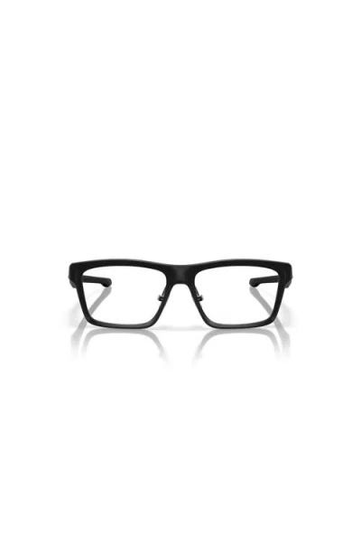 Oakley 50mm Rectangle Optical Glasses In Black
