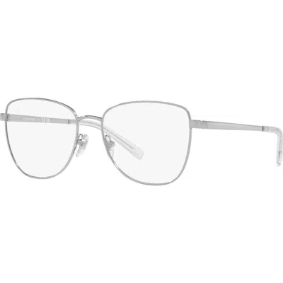 Lenscrafters 53mm Irregular Optical Glasses In Metallic