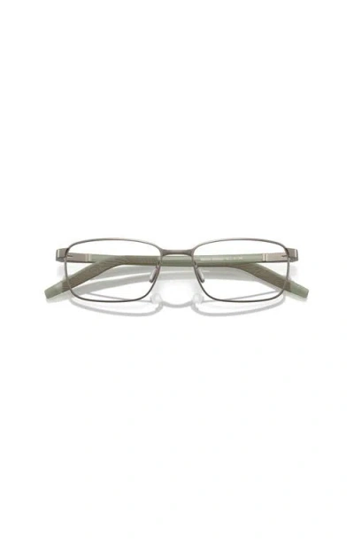 Costa 53mm Rectangle Optical Glasses In Metallic