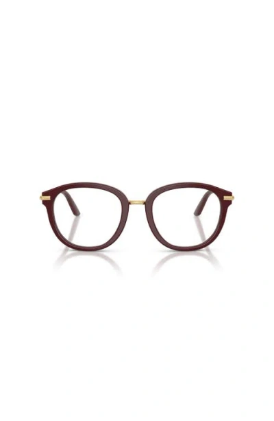 Dolce & Gabbana Full-frame Plain Mirror In Brown