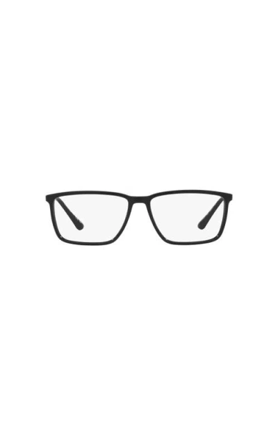 Lenscrafters 58mm Rectangle Optical Glasses In Black