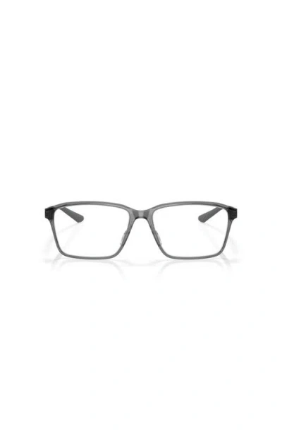 Costa 53mm Rectangle Optical Glasses In Metallic