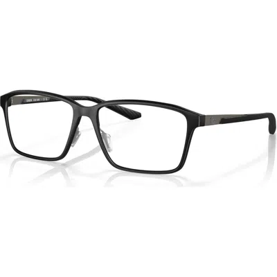 Costa 55mm Rectangle Optical Glasses In Black