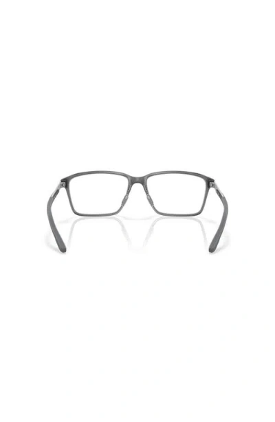 Costa 53mm Rectangle Optical Glasses In Metallic