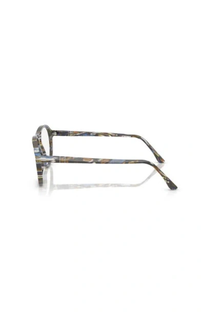 Persol 55mm Pilot Optical Glasses In Multi
