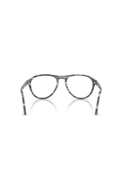 Persol 55mm Pilot Optical Glasses In Multi