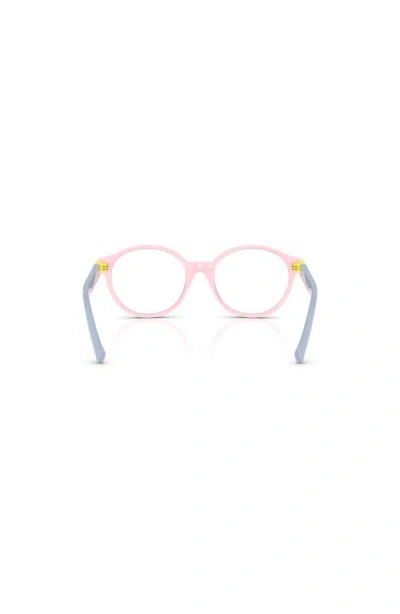 Versace 46mm Phantos Optical Glasses In Pink