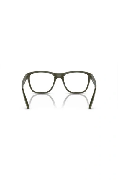 Arnette 52mm Square Optical Glasses In Black