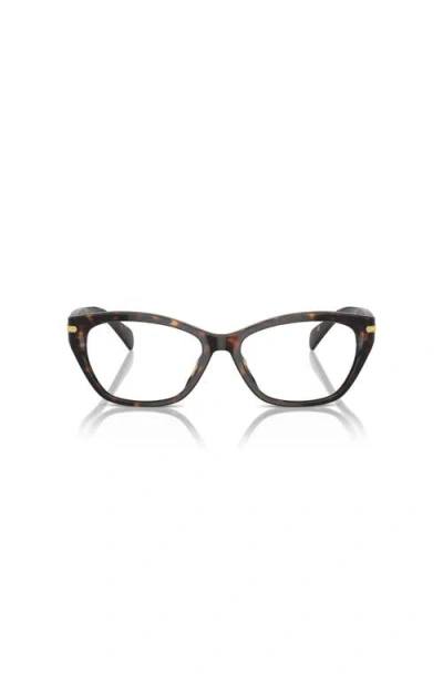 Ralph 55mm Rectangle Optical Glasses In Multi