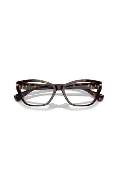 Ralph 55mm Rectangle Optical Glasses In Multi