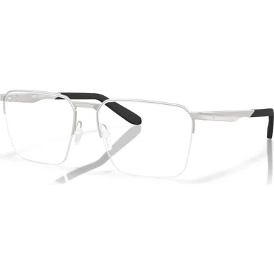 Costa 57mm Square Optical Glasses In Silver