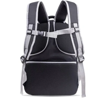 J World Atom Laptop School Backpack In Black