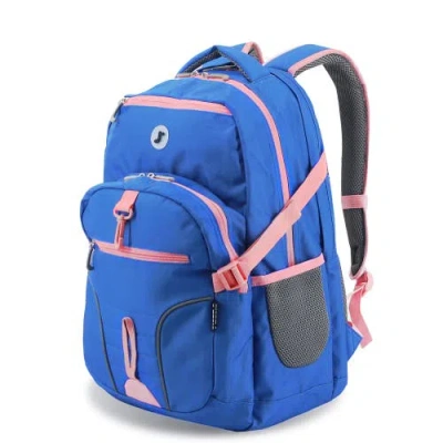 J World Atom Laptop School Backpack In Multi