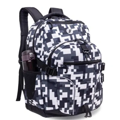 J World Atom Laptop School Backpack In Multi
