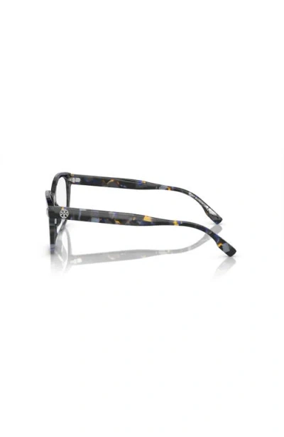 Tory Burch 51mm Rectangle Optical Glasses In Multi