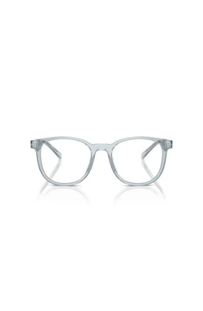 Prada Eyewear Phantos Frame Glasses In Gray