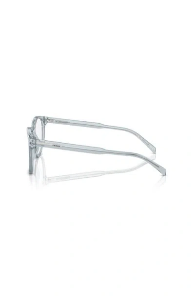Prada Eyewear Phantos Frame Glasses In Gray