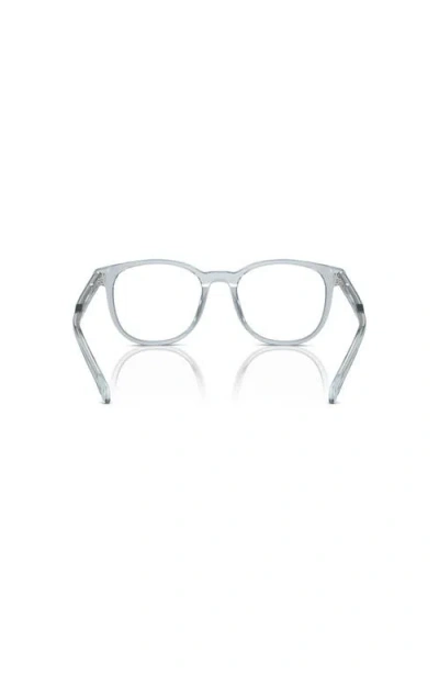 Prada Eyewear Phantos Frame Glasses In Gray