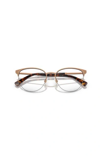 Versace 52mm Phantos Optical Glasses In Gold
