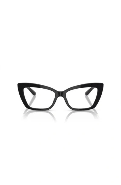 Dolce & Gabbana Full Frame Plain Mirror In Black