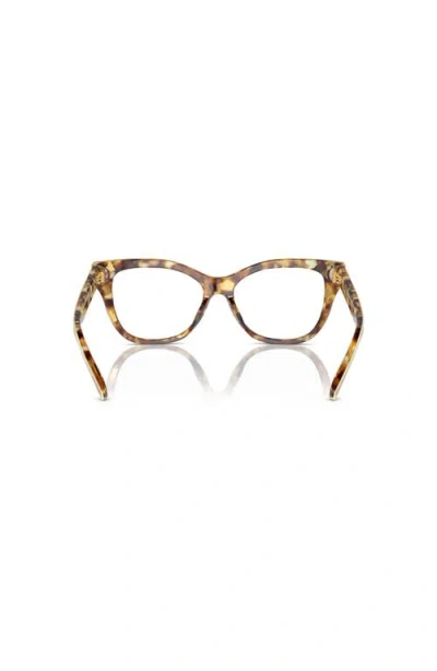 Tory Burch 51mm Cat Eye Optical Glasses In Gold
