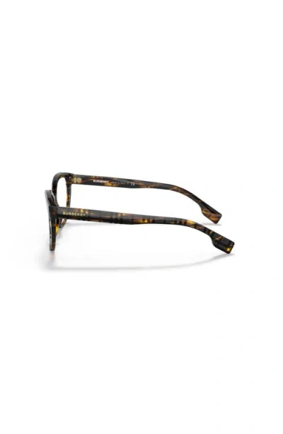 Burberry 54mm Square Optical Glasses In Black