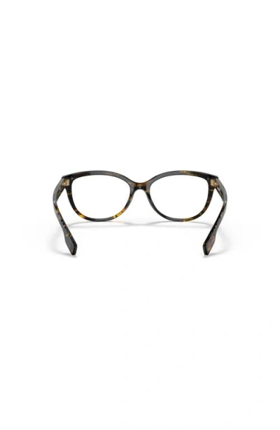 Burberry 54mm Square Optical Glasses In Black
