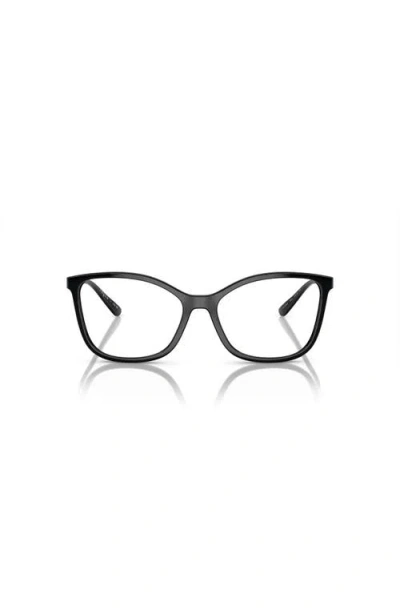 Vogue Eyewear 54mm Butterfly Optical Glasses In Black