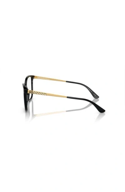 Vogue Eyewear 54mm Butterfly Optical Glasses In Black