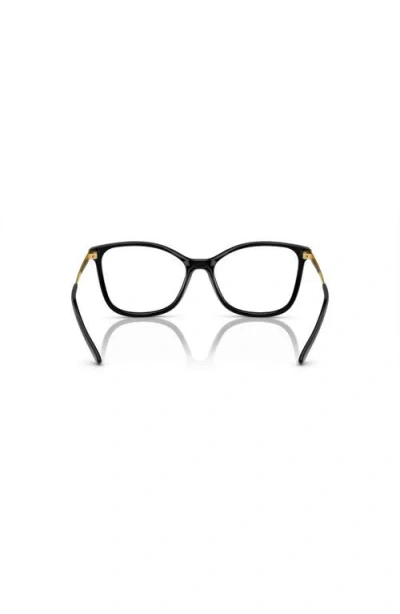 Vogue Eyewear 54mm Butterfly Optical Glasses In Black