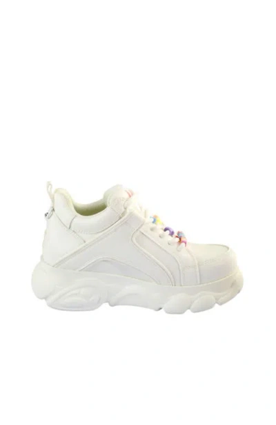 Buffalo Boots Cld Corin Candy Sneaker In White