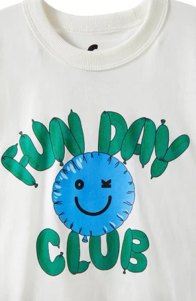 Cotton On Kids Kid's Jonny Short Sleeve Graphic Print Tee In White