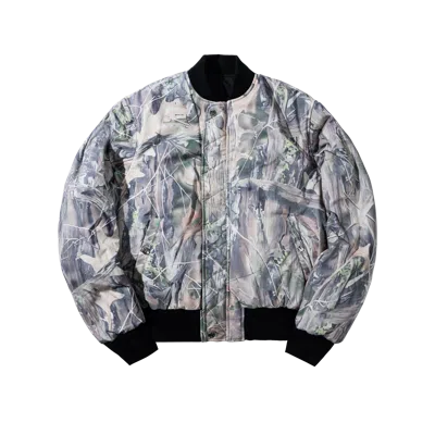 Market Handyman Reversible Bomber Jacket In Black