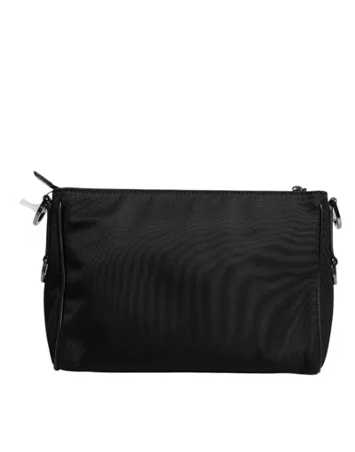 Dolce & Gabbana Multicolor Leopard Jacquard Crossbody Men's Bag