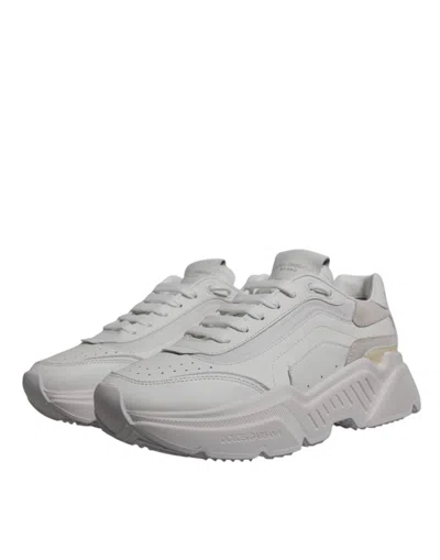 Pre-owned Dolce & Gabbana White Daymaster Low Top Sneakers Men's Shoes ()