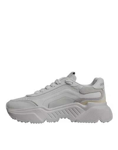 Pre-owned Dolce & Gabbana White Daymaster Low Top Sneakers Men's Shoes ()