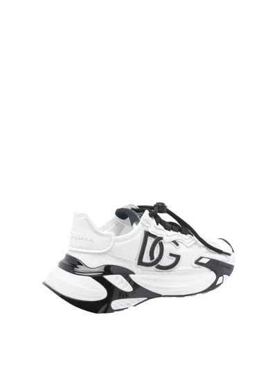Dolce & Gabbana Sneaker Day Faster Black And White In White