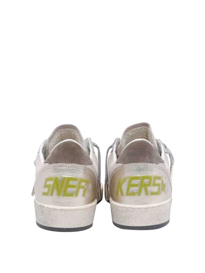 Golden Goose Ballstar Suede Upper Toe Tongue Heel And Spur Leather Star Sneakers Multicolor In Multi