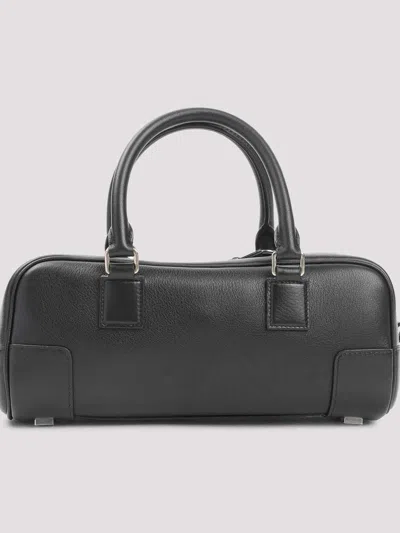 Loewe Amazona 23 Cropped Bag In Calfskin Nappa In Black