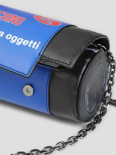 Moschino Roll Of Trash Bag In Black