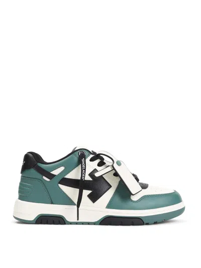 Off-white Out Of Office Sneakers In Green