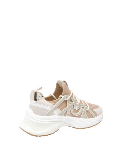 Pinko Glittery Sneakers In Multi