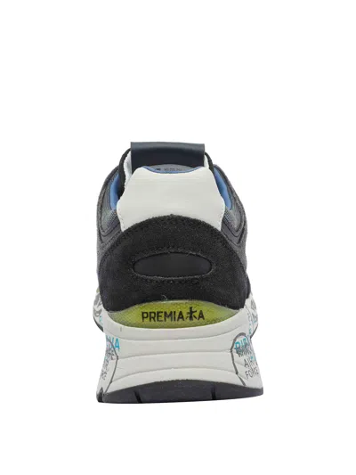 Premiata Mase 7819 Panelled Sneakers In Blue