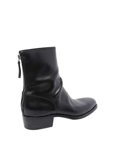 Premiata Box Booties In Black