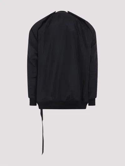 Rick Owens Drkshdw Convertible Jumbo Jacket In Black