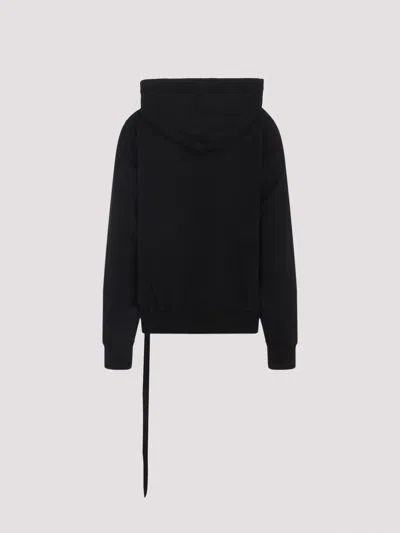Rick Owens Drkshdw Oversized Hoodie In Black