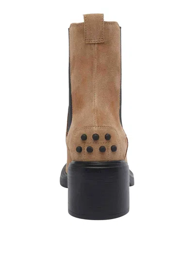 Tod's Pump Booties In Brown