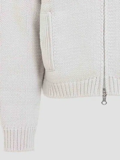 Our Legacy Modern Knit Cardigan Featuring Front Pockets In Neutral